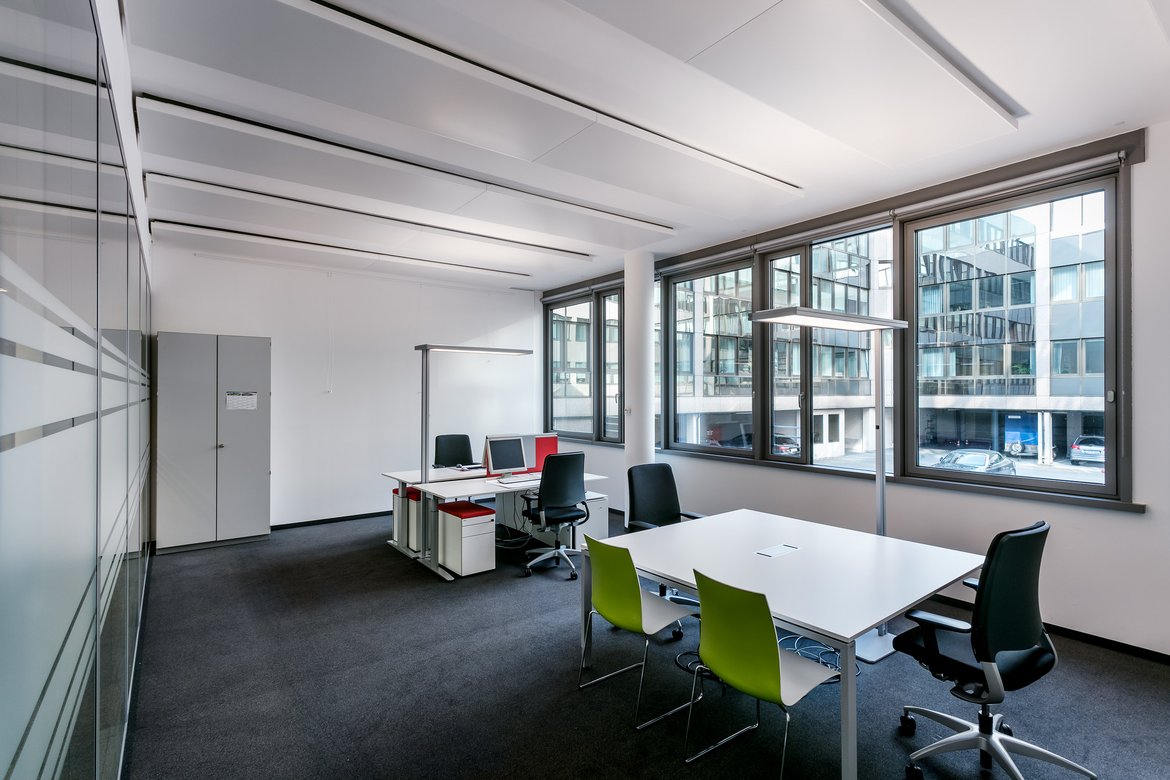 Deutsche Bahn Hammerbrookhöfe, Hamburg - Hybrid chilled ceiling solutions for the Deutsche Bahn Hammerbrookhöfe, Hamburg